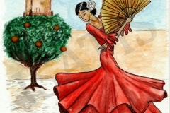 Flamenca cordobesa