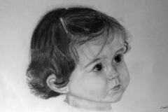 Fillette de deux ans